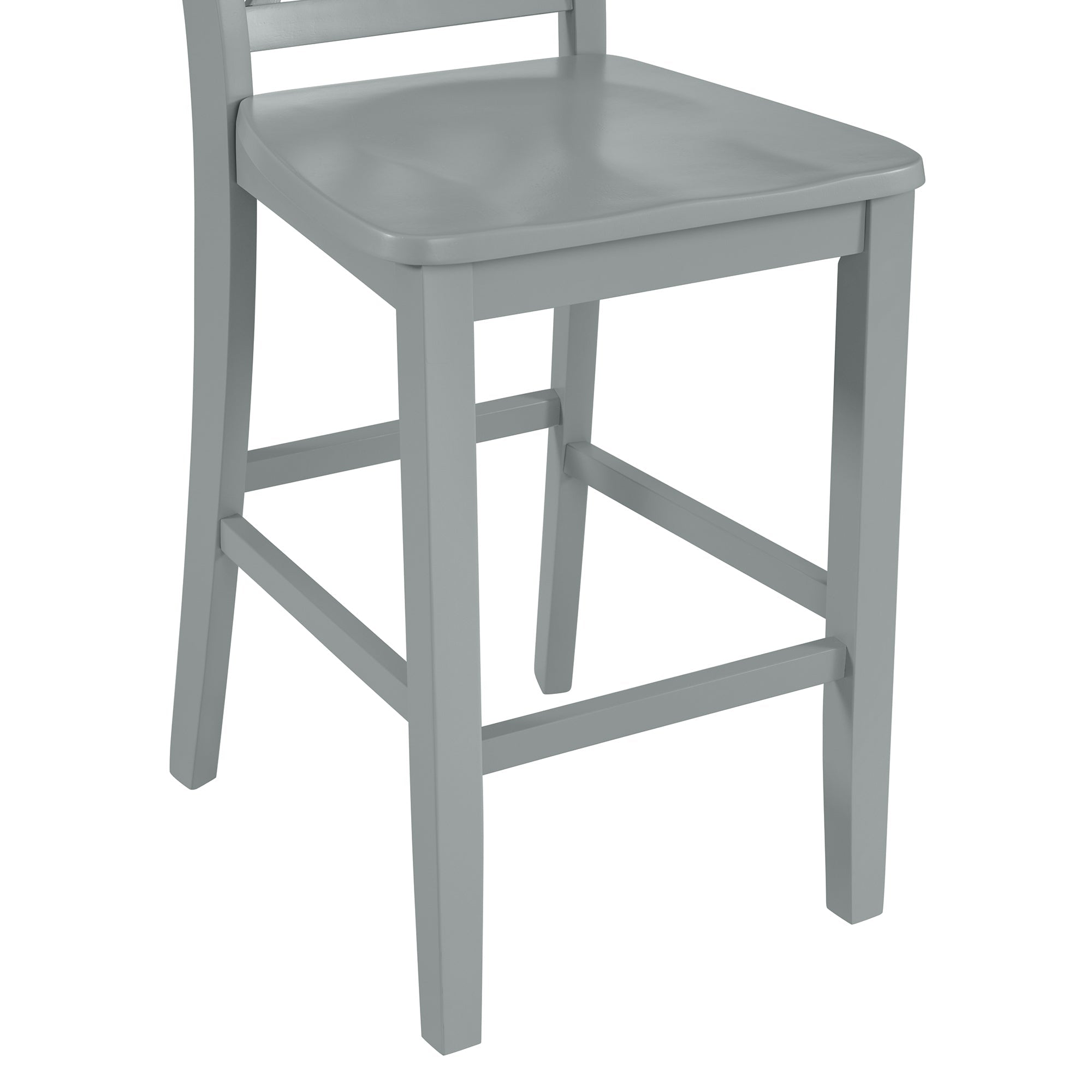 Kona Lattice Back Counter Side Chair in Grey (2 Per Carton) Dining Chairs| ROOTS FURNITURE