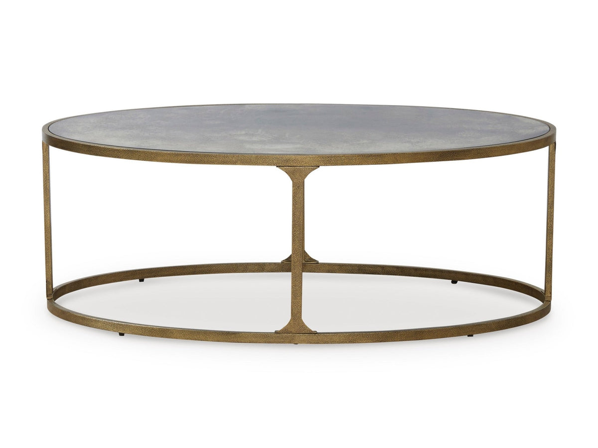 Korajane Oval Cocktail Table Coffee Tables| Ashley Homestore