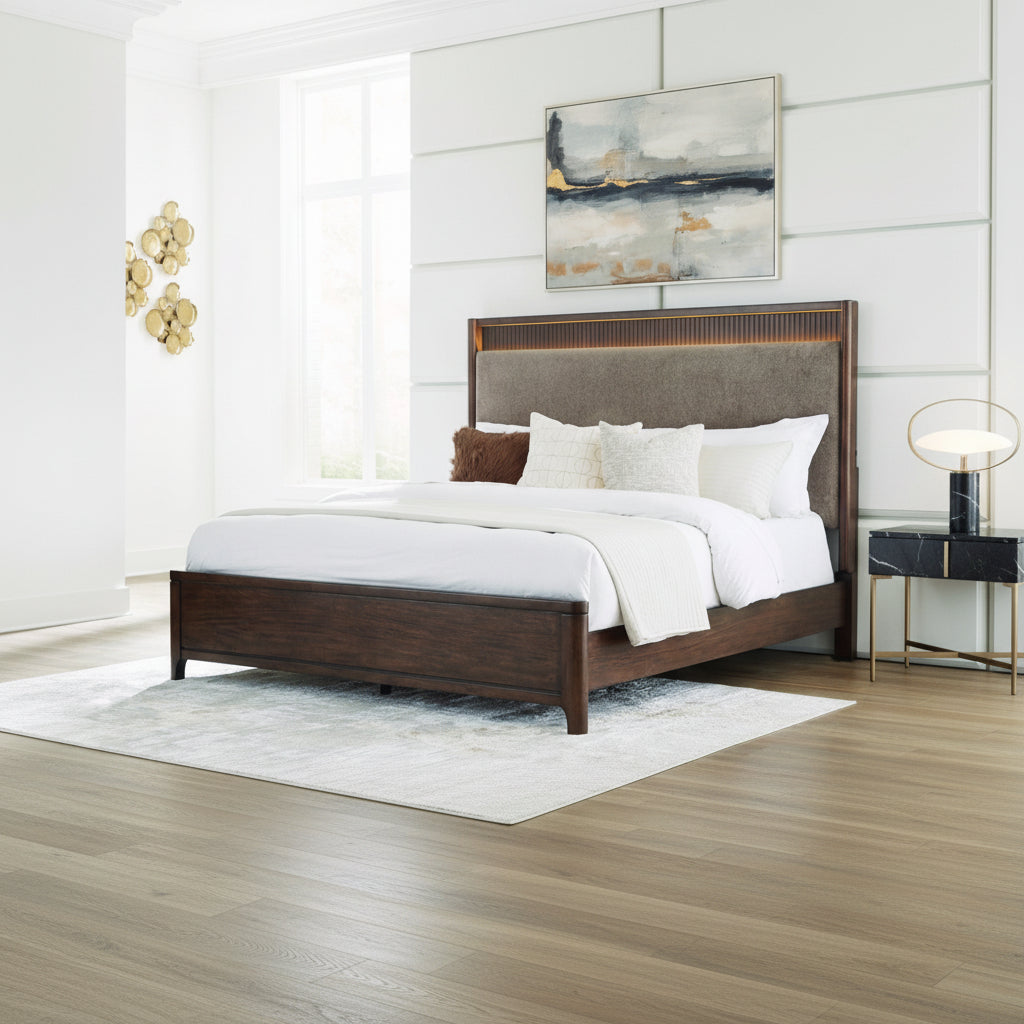 Korestone California King Upholstered Bed Beds| Ashley Homestore
