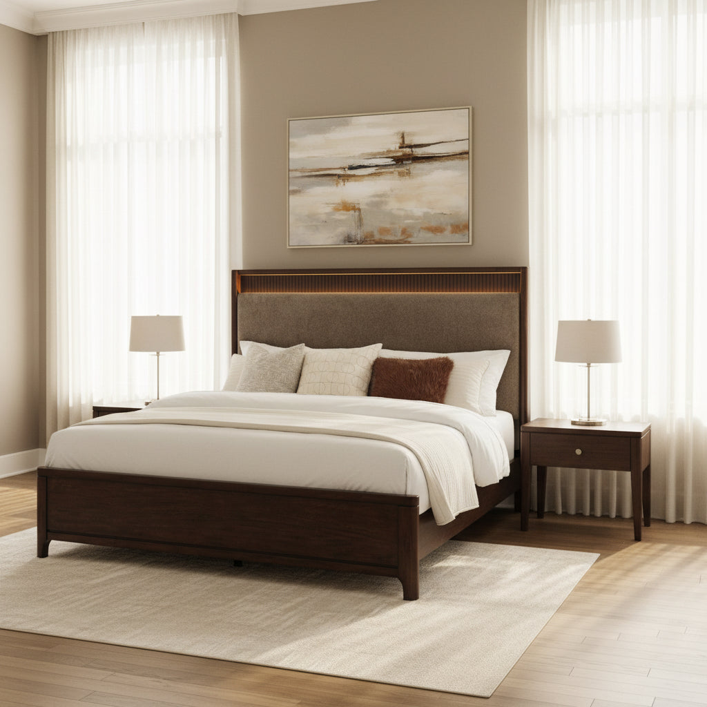 Korestone King Upholstered Bed Beds| Ashley Homestore