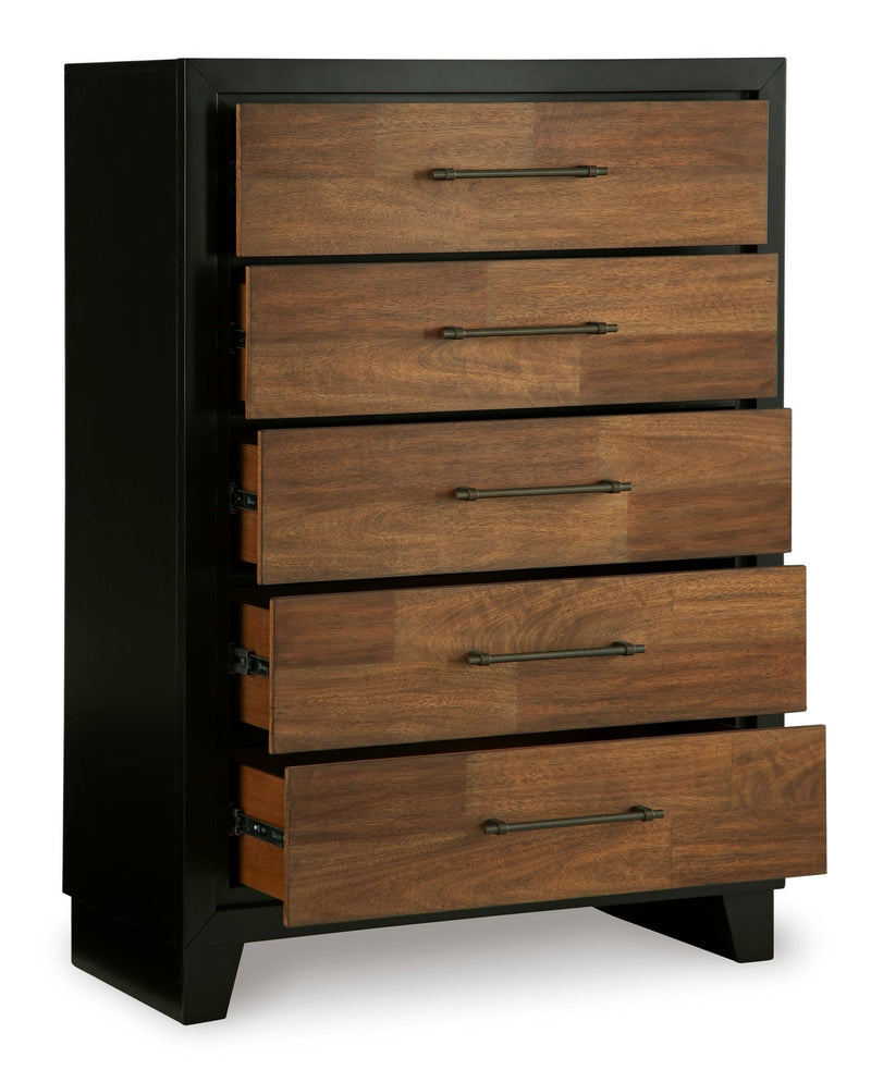 Kraeburn Five Drawer Chest - Al Rugaib Furniture