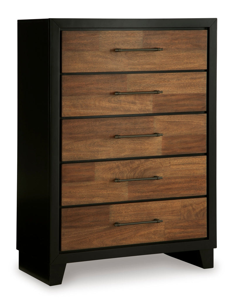 Kraeburn Five Drawer Chest - Al Rugaib Furniture
