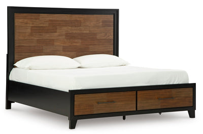Kraeburn King Panel Storage Bed - Al Rugaib Furniture