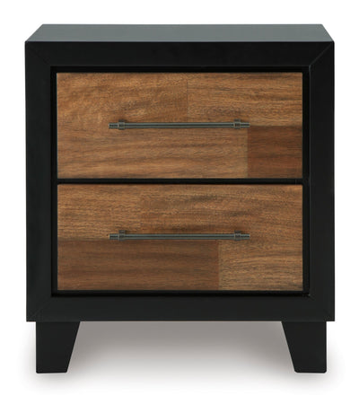Kraeburn Two Drawer Night Stand - Al Rugaib Furniture