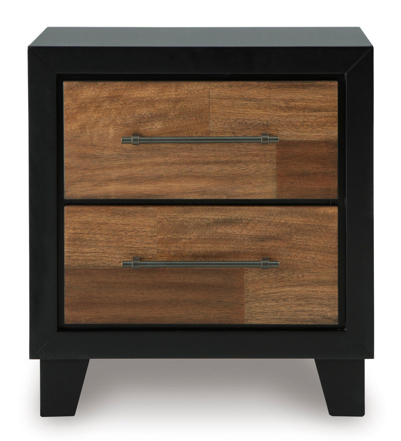 Kraeburn Two Drawer Night Stand - Al Rugaib Furniture