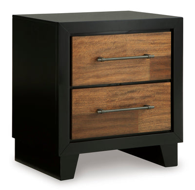 Kraeburn Two Drawer Night Stand - Al Rugaib Furniture