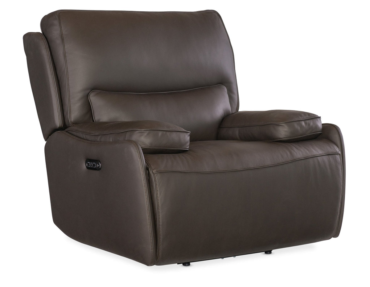 Kramer Zero Gravity Power Recliner with Power Headrest Recliners| Hooker