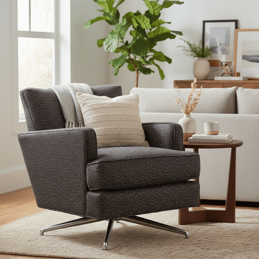 Kyle Memory Swivel Chair Chairs| Fairfield Chair