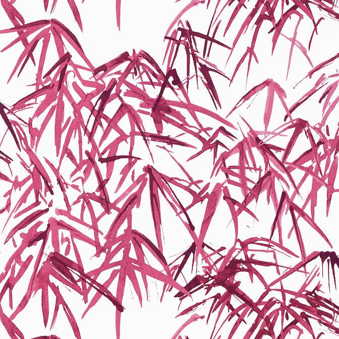 KYOTO LEAVES,Wallpaper Wallpaper| Thibaut Design