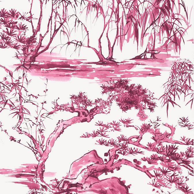 KYOTO,Wallpaper Wallpaper| Thibaut Design