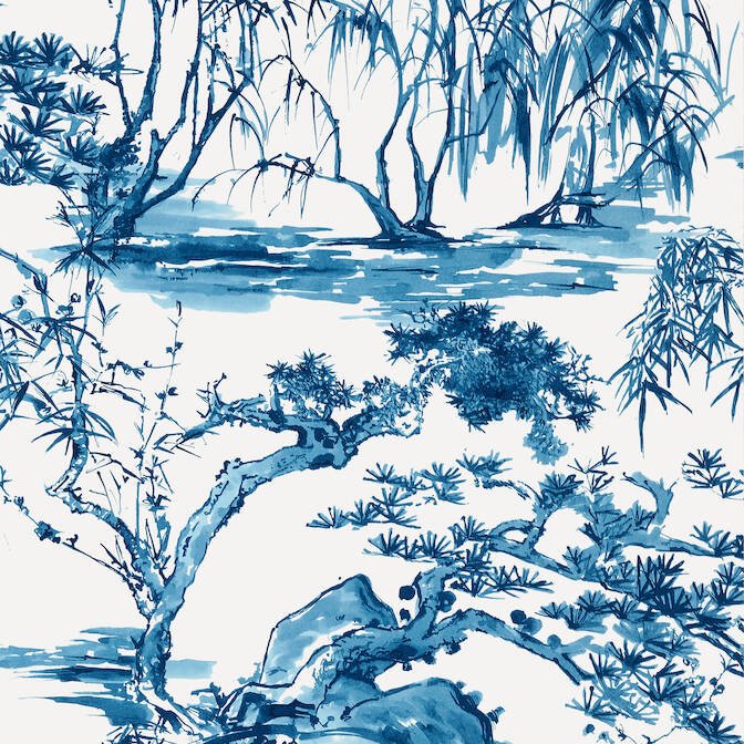 KYOTO,Wallpaper Wallpaper| Thibaut Design