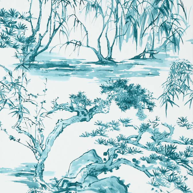 KYOTO,Wallpaper Wallpaper| Thibaut Design