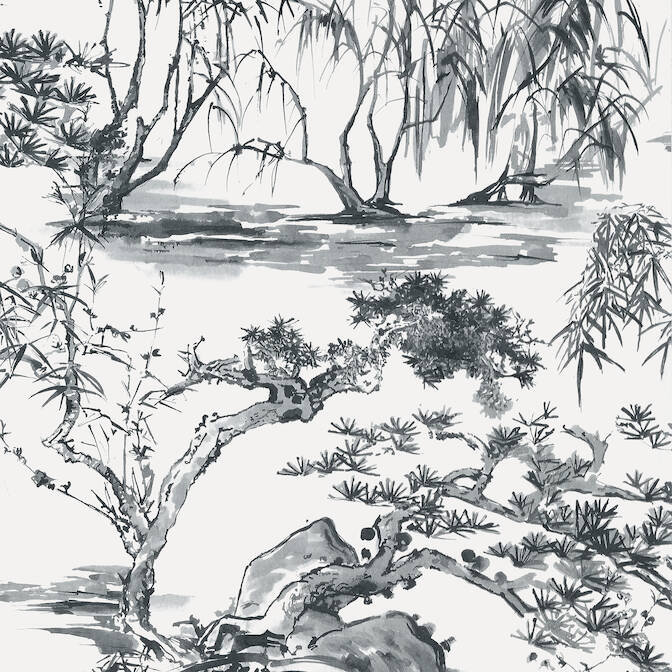 KYOTO,Wallpaper Wallpaper| Thibaut Design