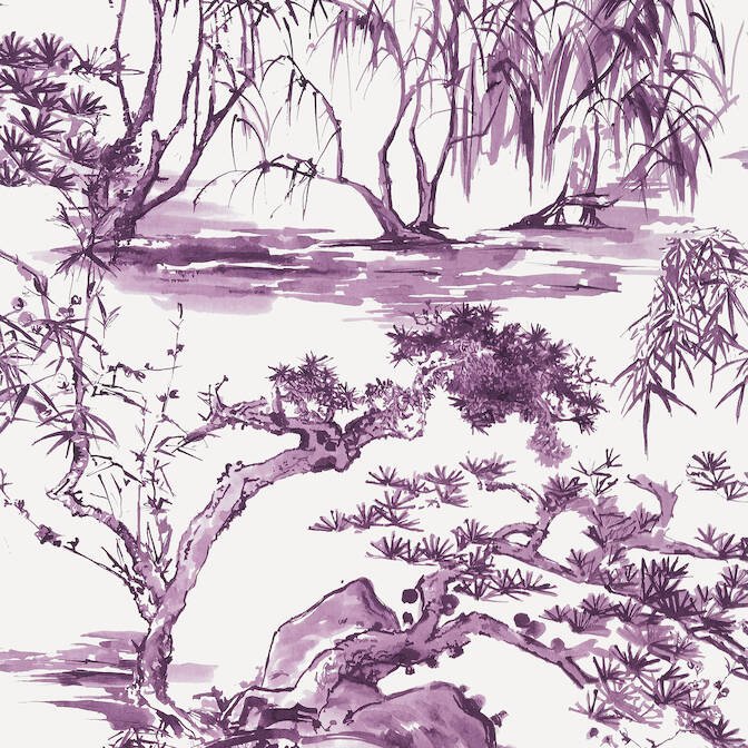 KYOTO,Wallpaper Wallpaper| Thibaut Design