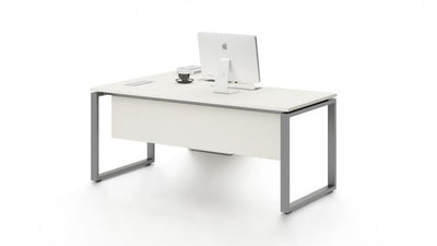 L - Shape office desk with three drawer unit side return - Al Rugaib Furniture