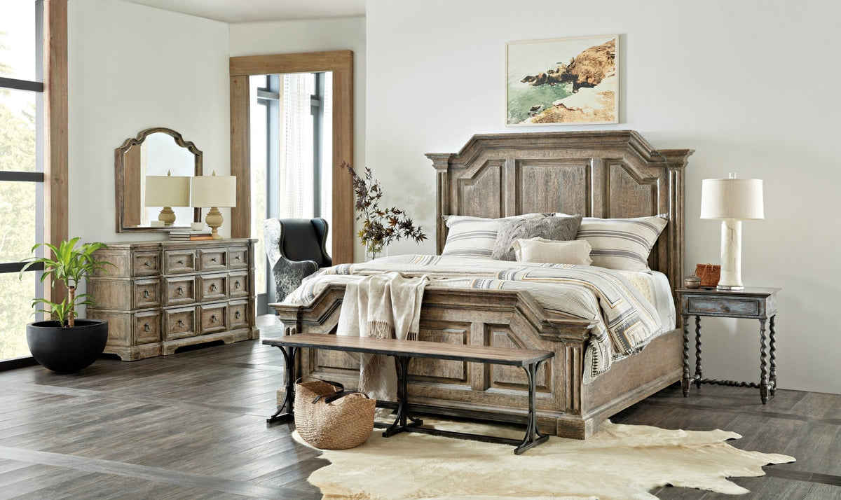 La Grange Bradshaw Queen Panel Bed Beds| Hooker