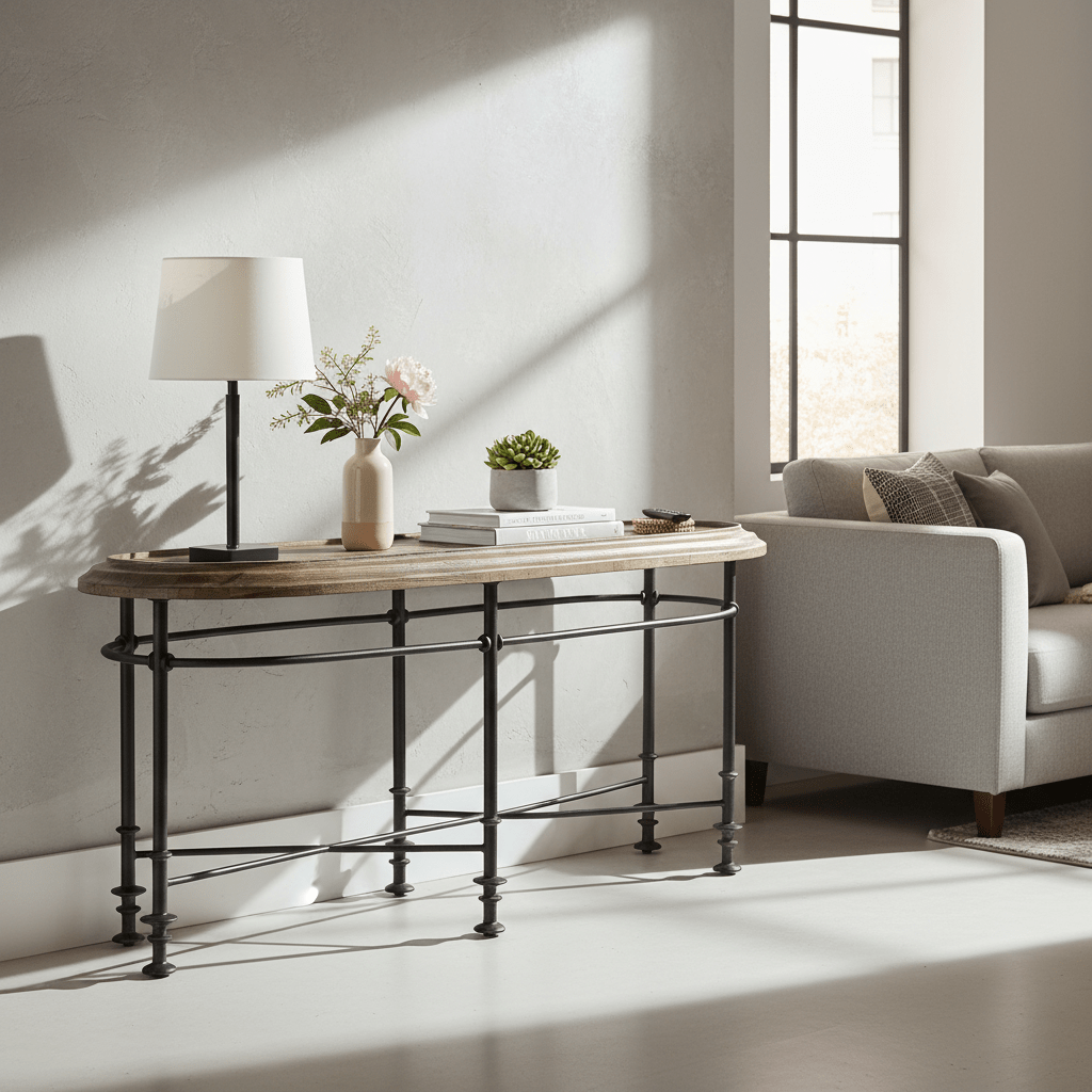 La Grange Faison Oval Cocktail Table Coffee Tables| Hooker