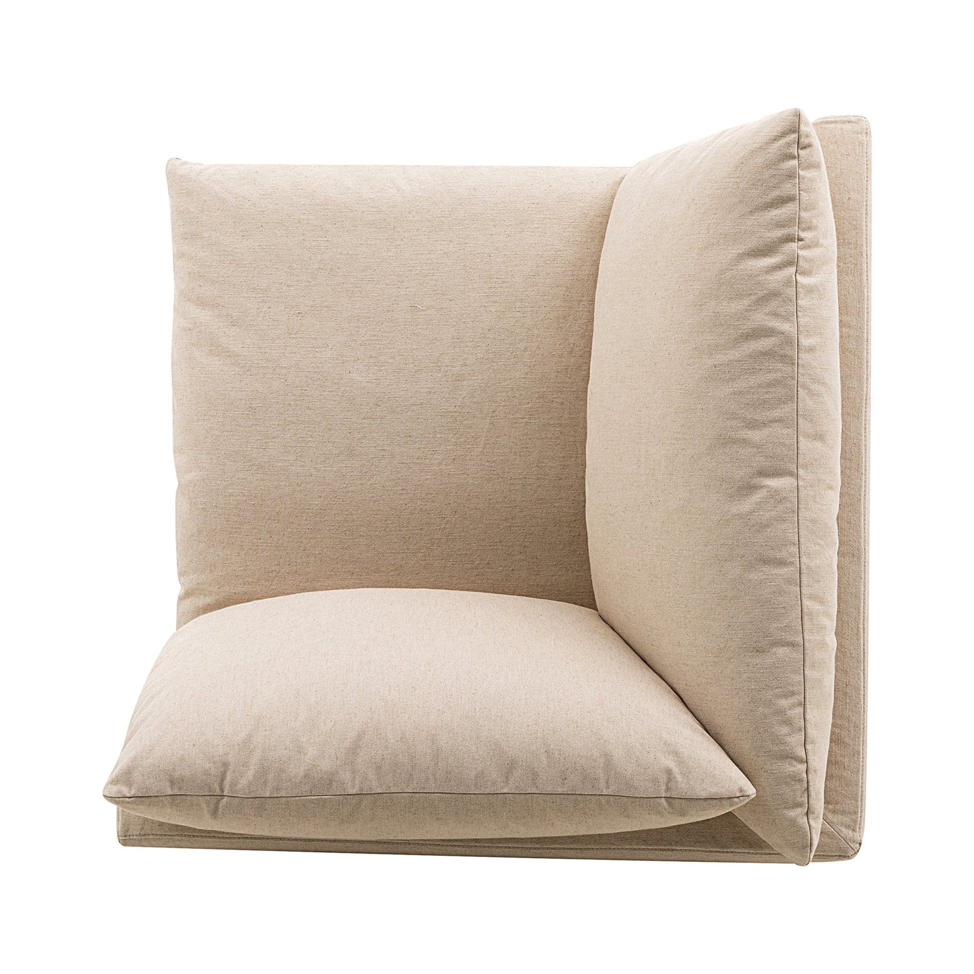La Jolia Natural Linen Corner Sectionals| Roots Furniture