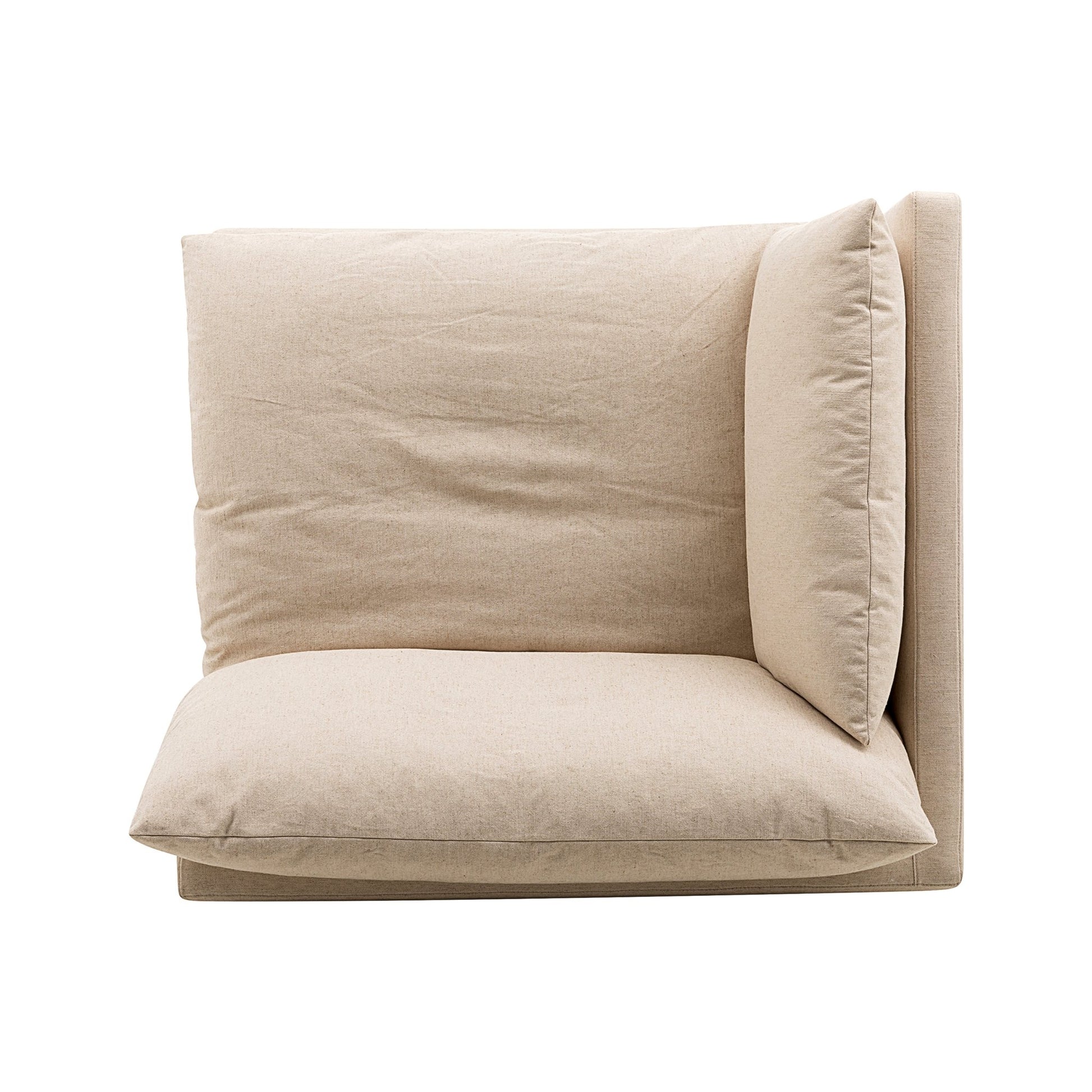 La Jolia Natural Linen Corner Sectionals| Roots Furniture