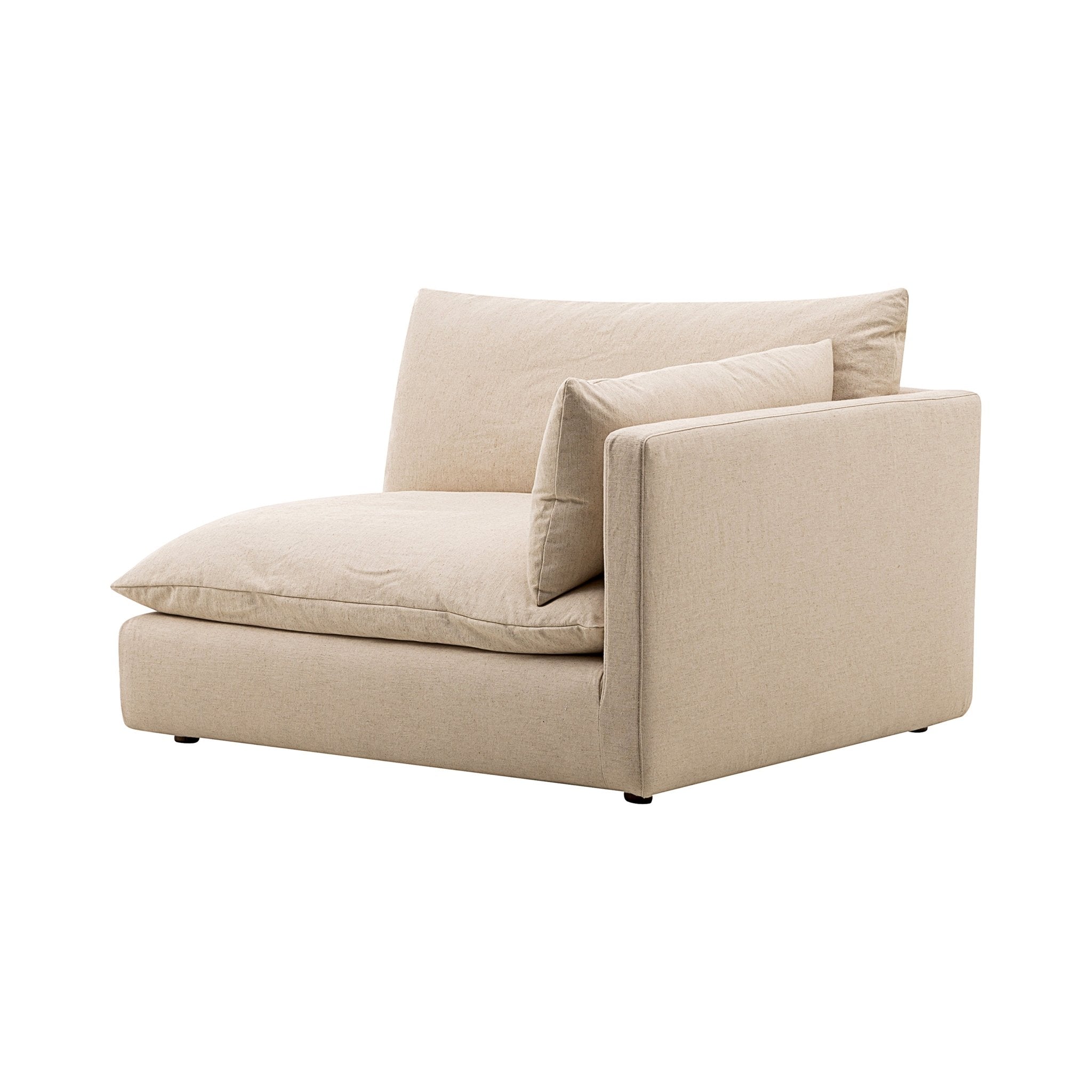 La Jolia Natural Linen Raf Sectionals| Roots Furniture