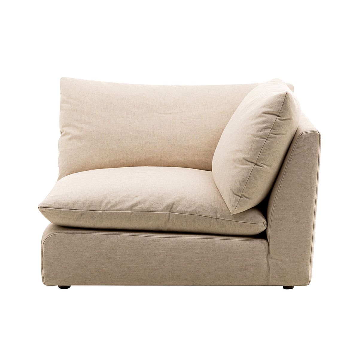 La Jolia Natural Linen Raf Sectionals| Roots Furniture