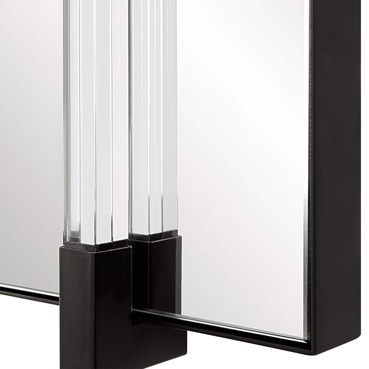 Ladonna Mirror, Black Table Decors| Uttermost