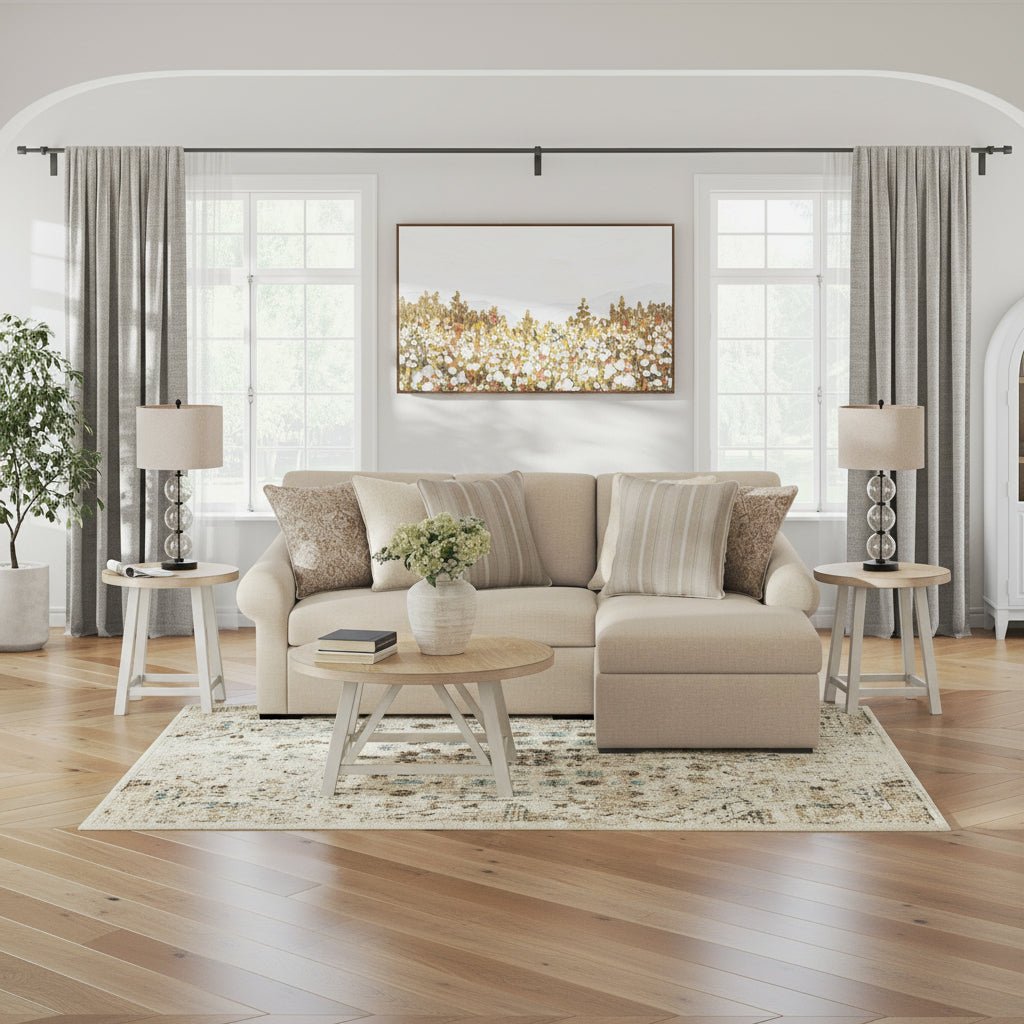 LadyMae 2-Piece Sectional with Chaise Sectionals| Ashley Homestore