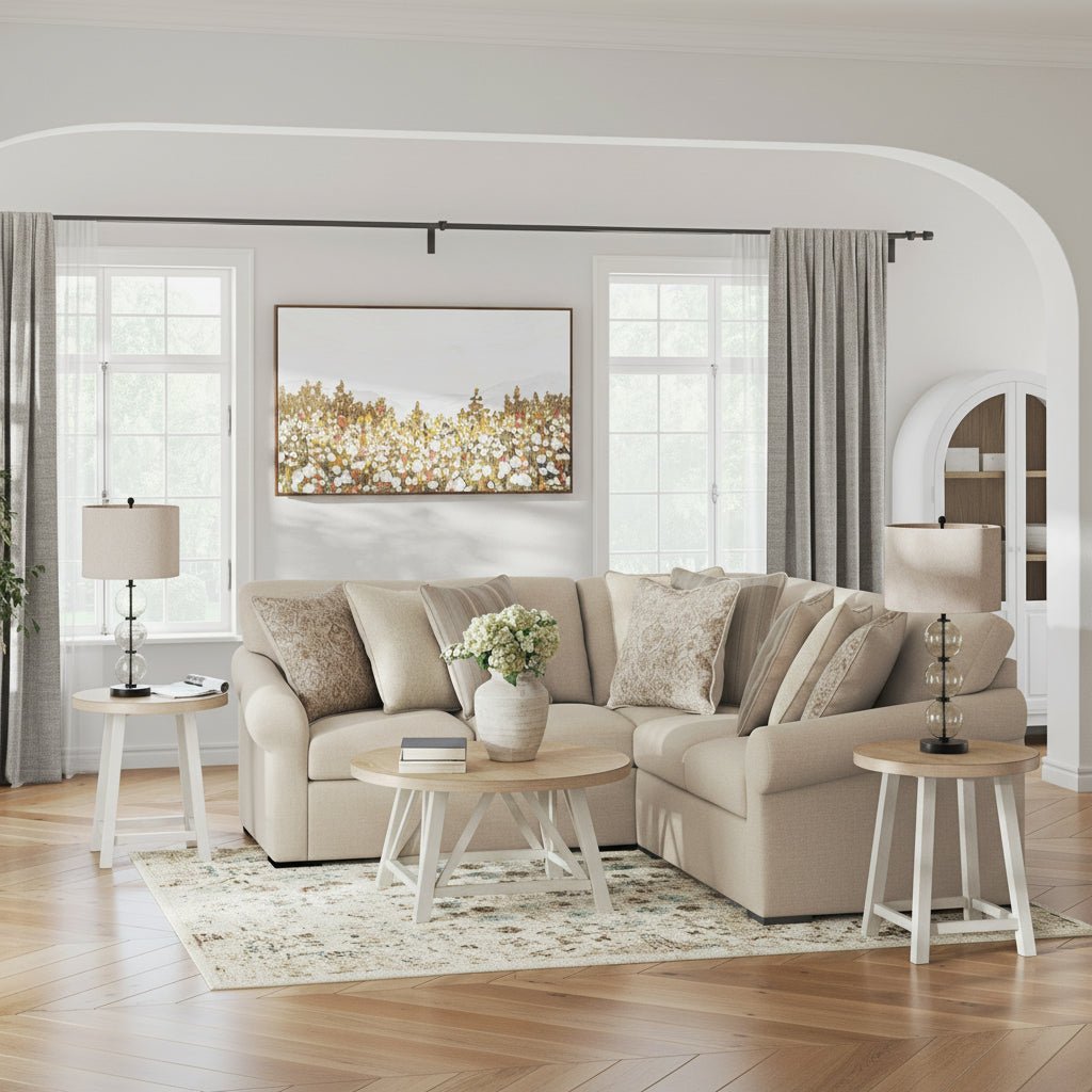 LadyMae 3-Piece Sectional Sectionals| Ashley Homestore