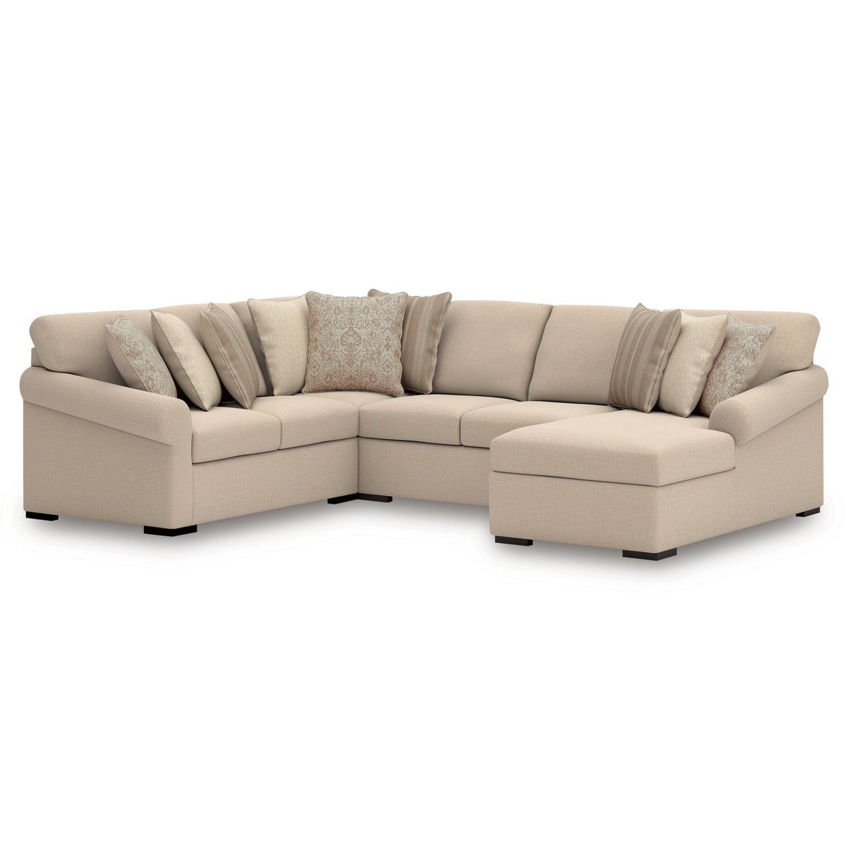 LadyMae 4-Piece Sectional with Chaise Sectionals| Ashley Homestore