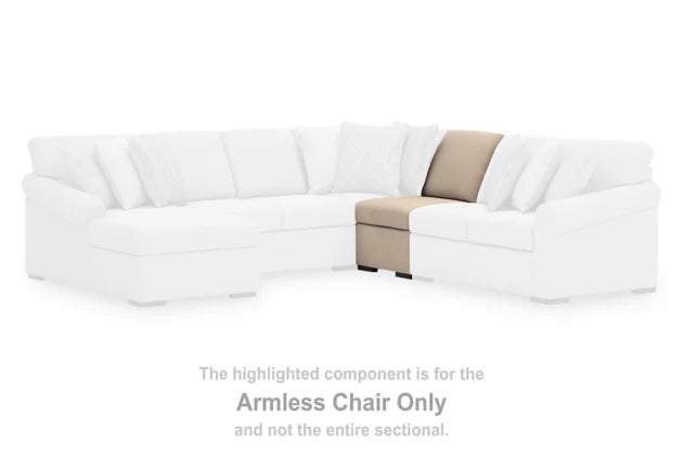 LadyMae Armless Chair Sectionals| Ashley Homestore