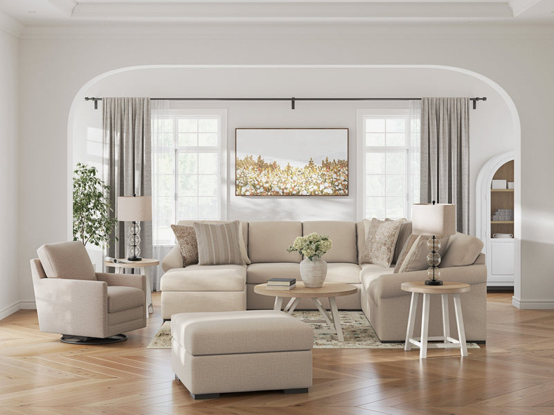 LadyMae Left - Arm Facing Corner Chaise - Al Rugaib Furniture