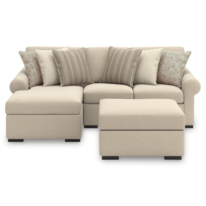 LadyMae Left - Arm Facing Corner Chaise - Al Rugaib Furniture