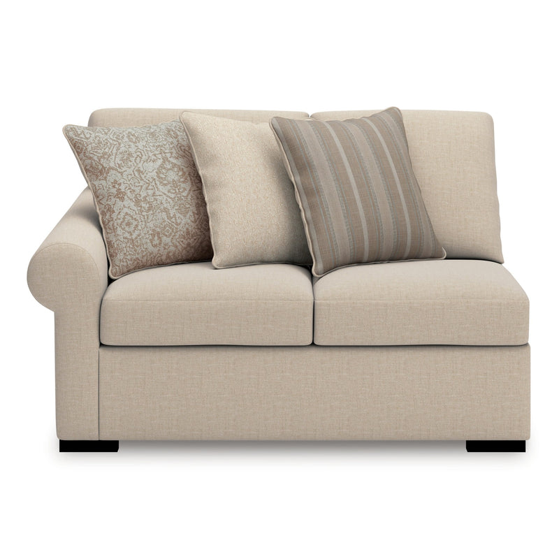 LadyMae Left - Arm Facing Loveseat - Al Rugaib Furniture