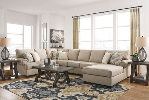 LAF SOFA W/CORNER WEDGE - Al Rugaib Furniture