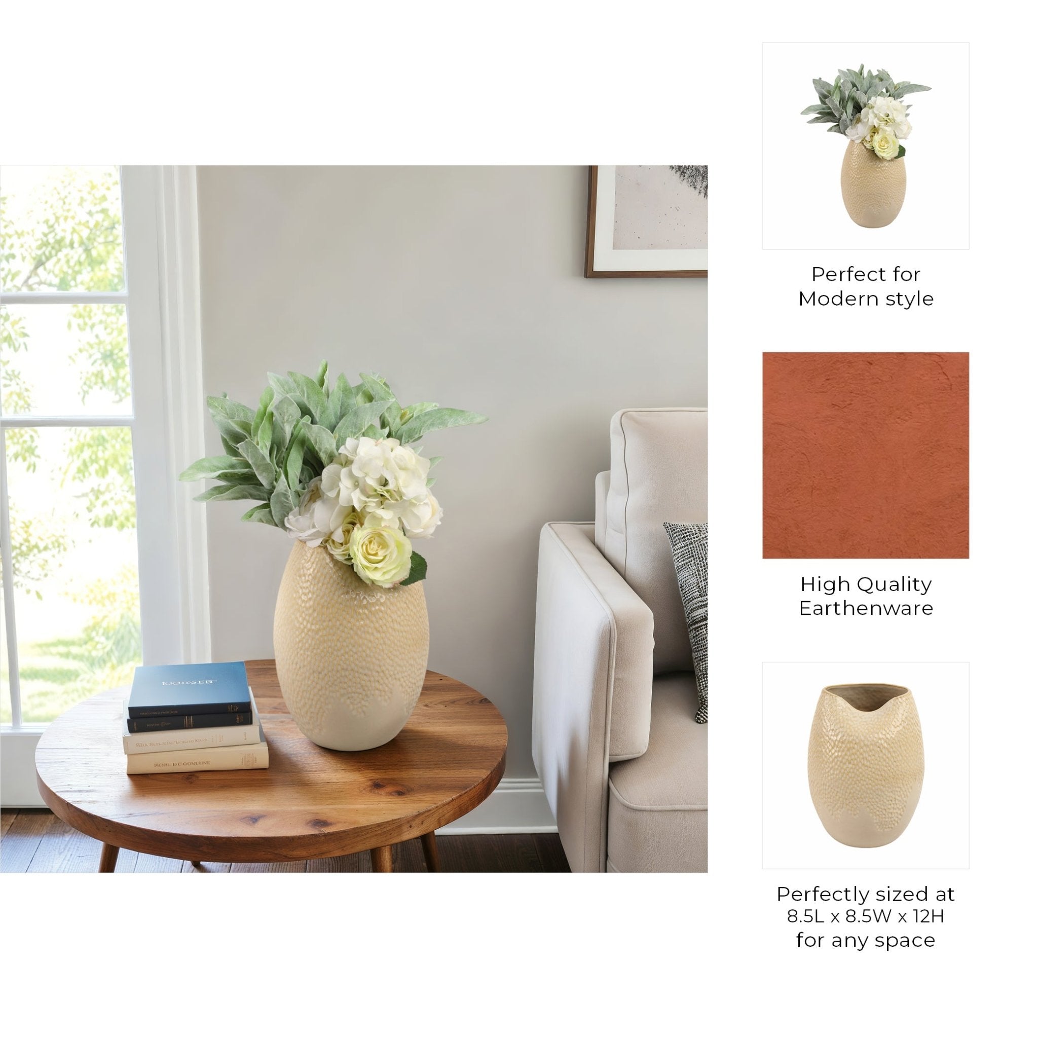 Lagos Portugal Vase Vases and Jars| Sagebrook Home