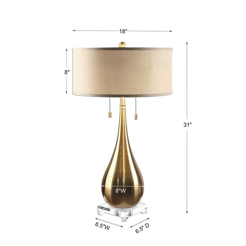 Lagrima Table Lamp - Al Rugaib Furniture