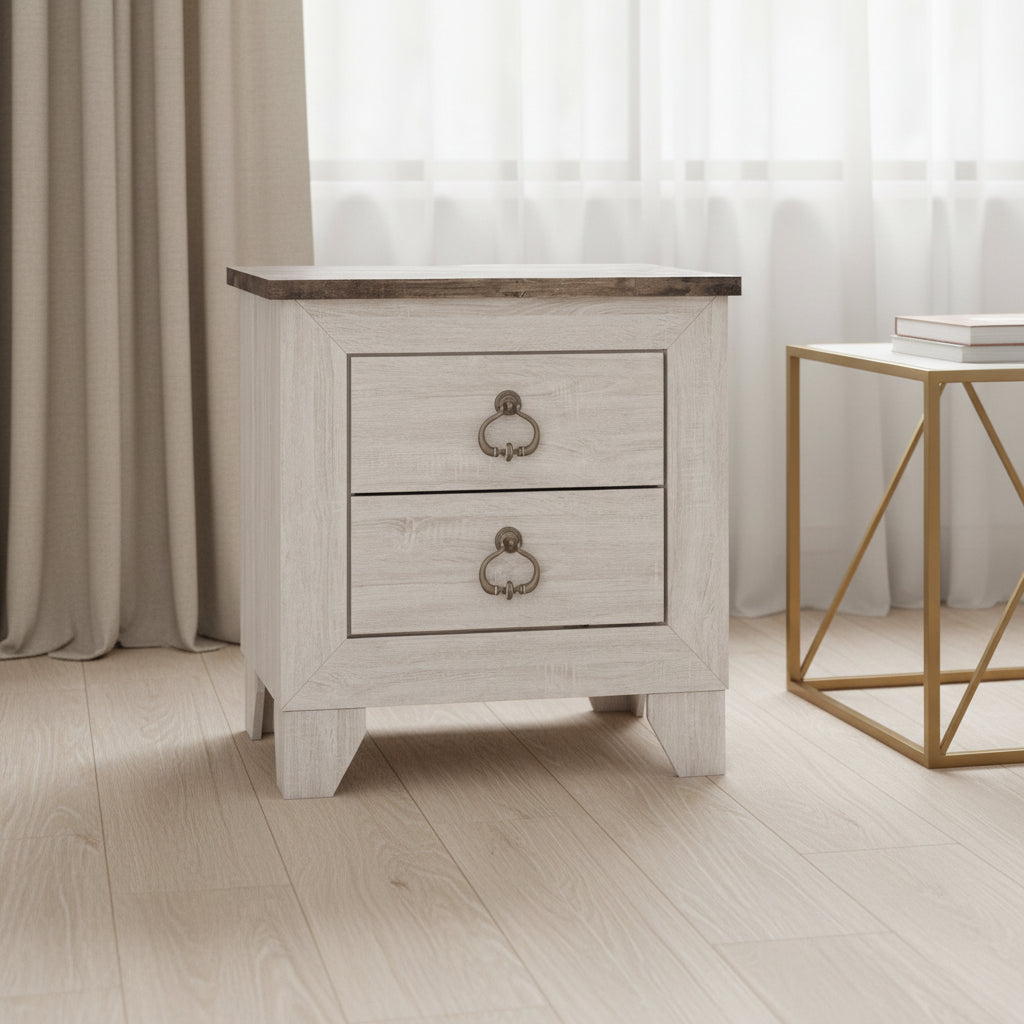 Laigmeyer Two Drawer Night Stand Nightstands| Ashley Homestore