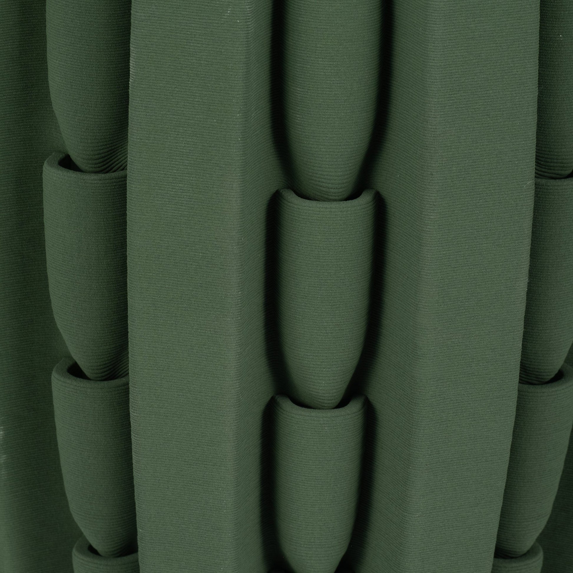 LAKELAND 3D PRINTED VASE, GREEN Vases and Jars| Sagebrook Home