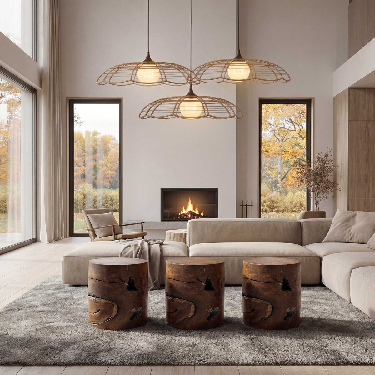 Lakeside Indoor-Outdoor 1 Light Pendant chandeliers| Uttermost