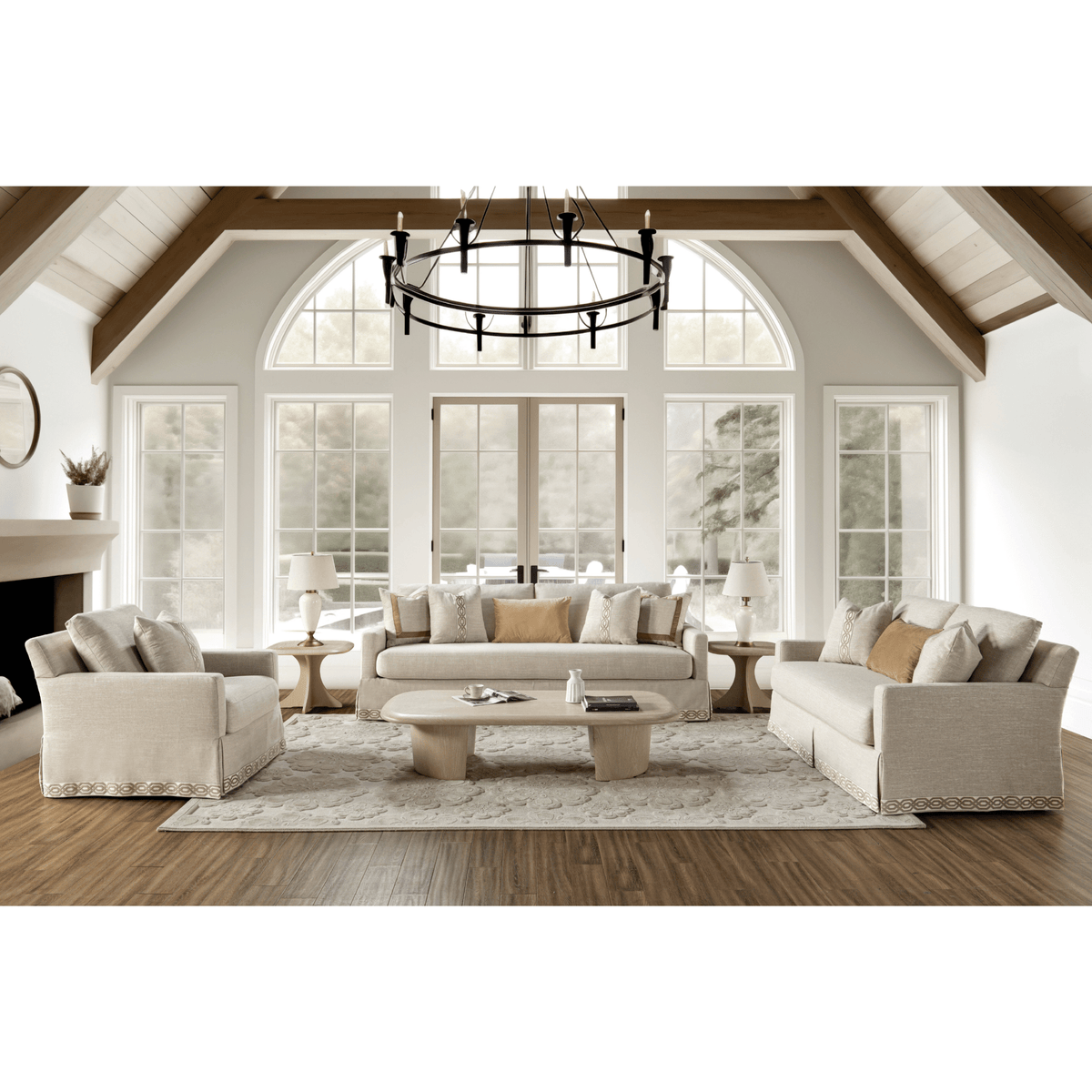 Lamia Beige Loveseat Sofas & Loveseats| Roots Furniture