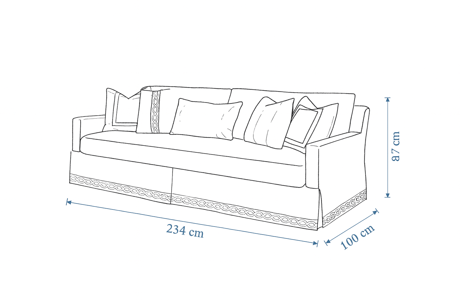 Lamia Beige Sofa Sofas & Loveseats| Roots Furniture