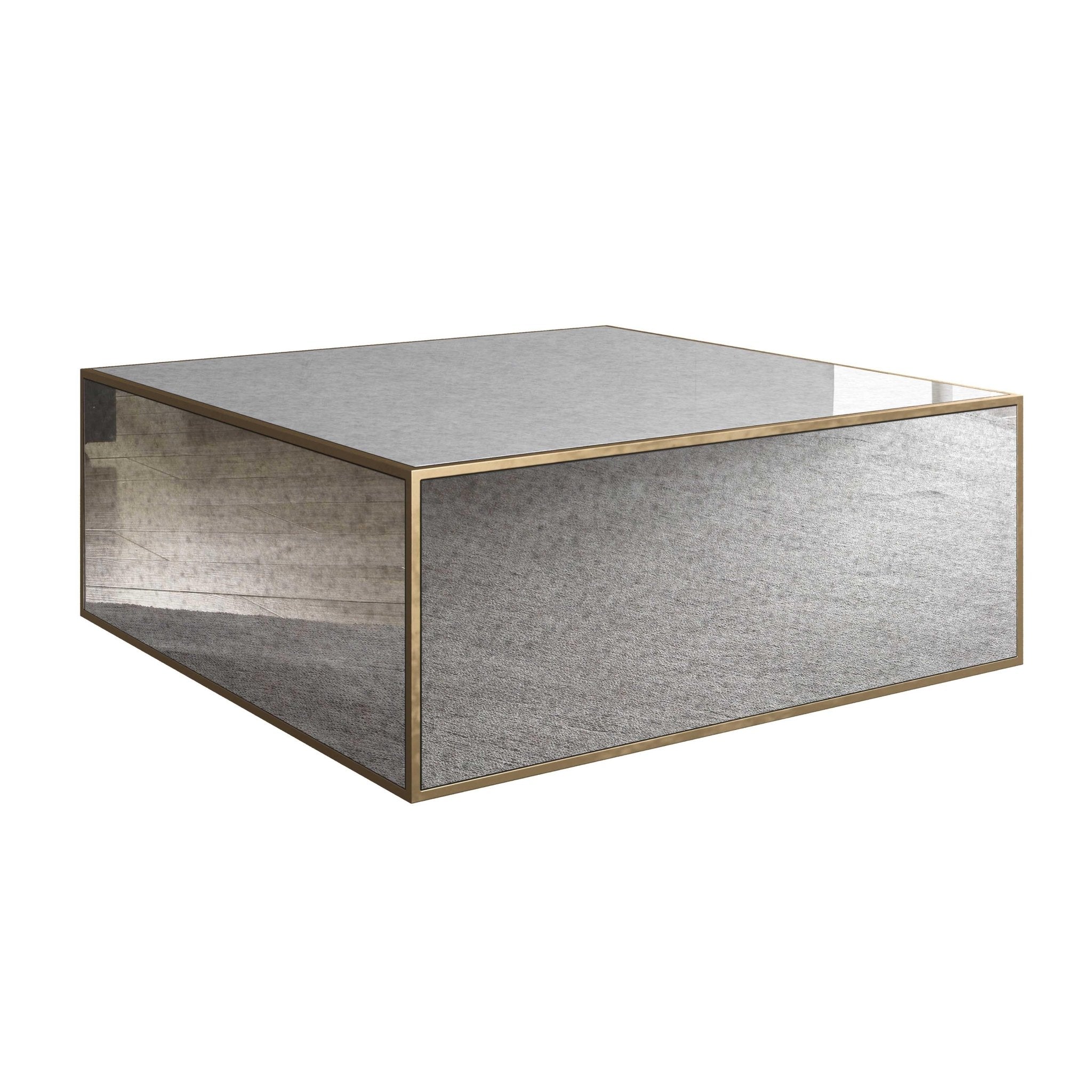 Lana Mirrored Large Coffee Table Coffee Tables| TOV