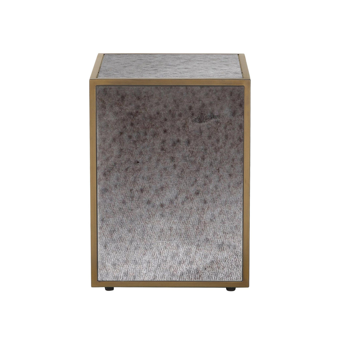 Lana Mirrored Side Table End Tables| TOV