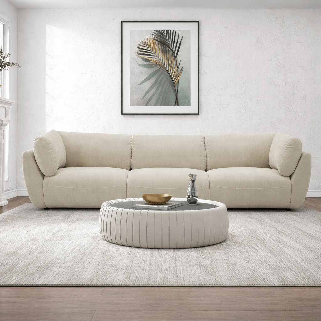 Landon Beige Sofa Sectionals| Roots Furniture
