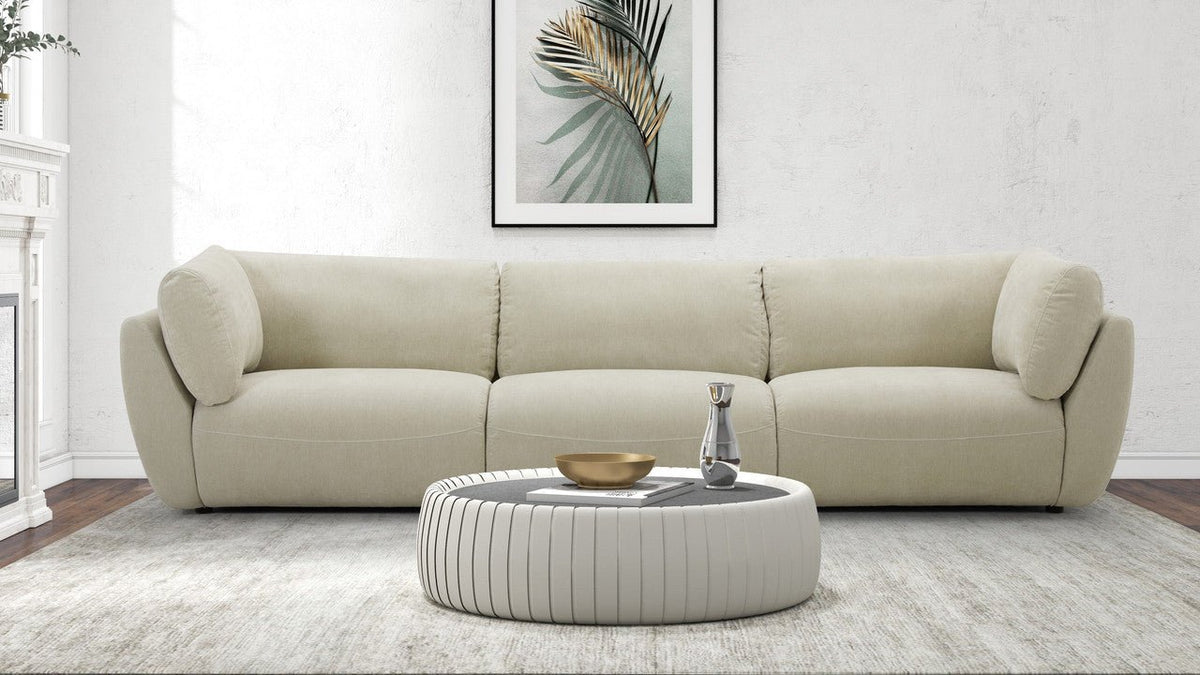 Landon Beige Sofa Sectionals| Roots Furniture