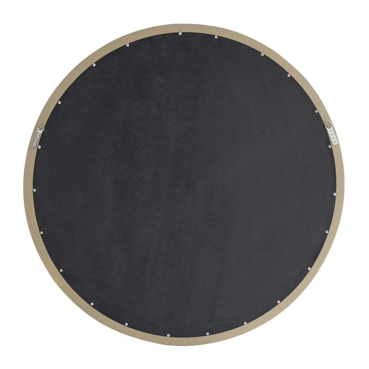 Landry Round Light Wood Mirror Mirrors| Uttermost