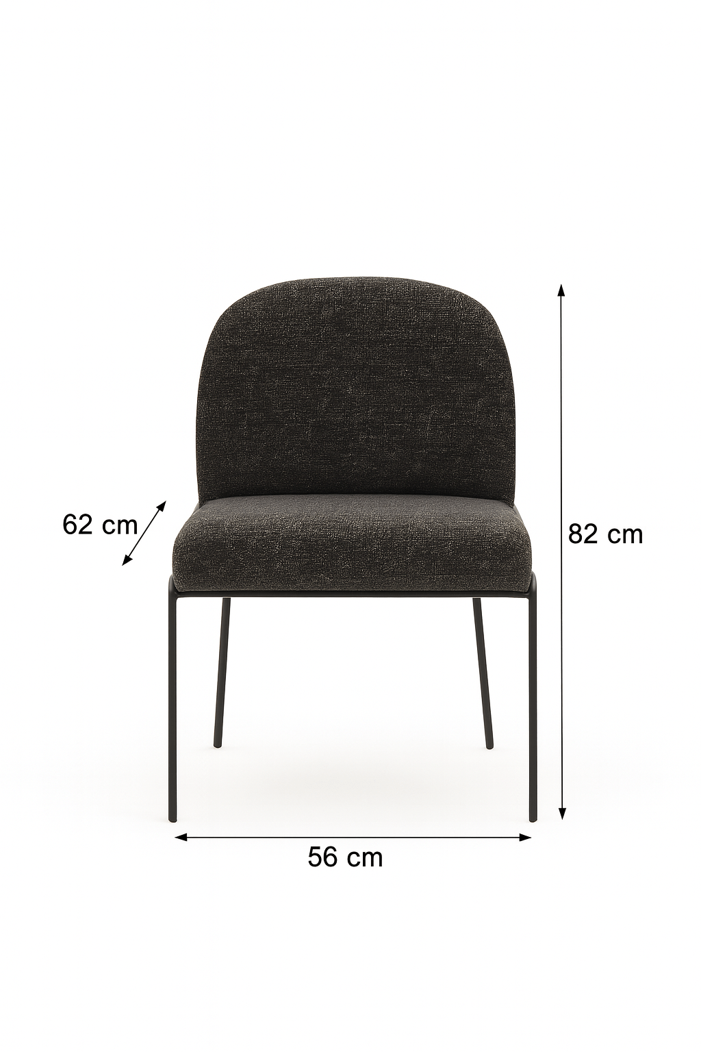 Landscape Black Dining Chair Dining Chairs| Roots Furniture