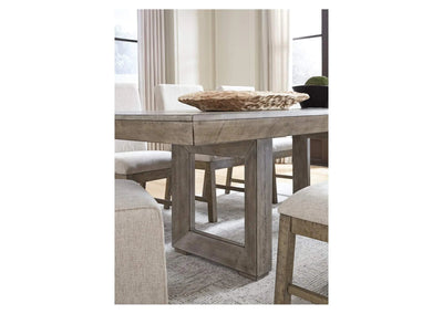 Langford Dining table Set with Free Rug - Al Rugaib Furniture
