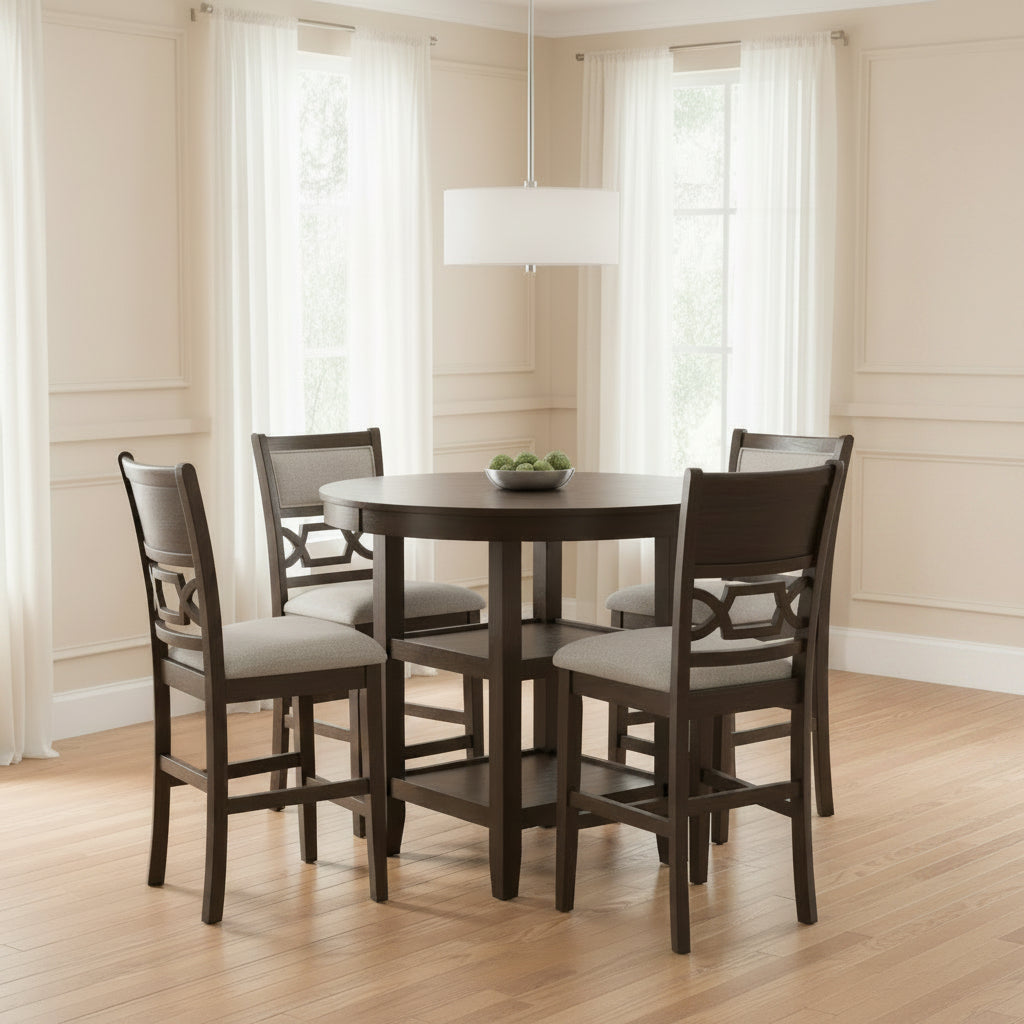 Langwest Counter Height Dining Table and 4 Barstools (Set of 5) Dining Room Sets| Ashley Homestore