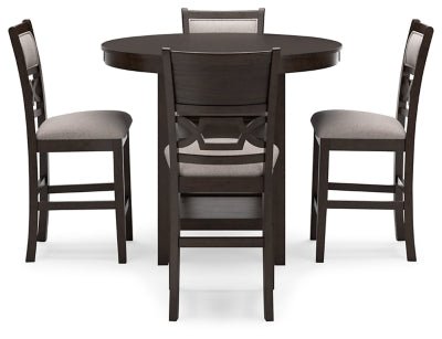 Langwest Counter Height Dining Table and 4 Barstools (Set of 5) Dining Room Sets| Ashley Homestore